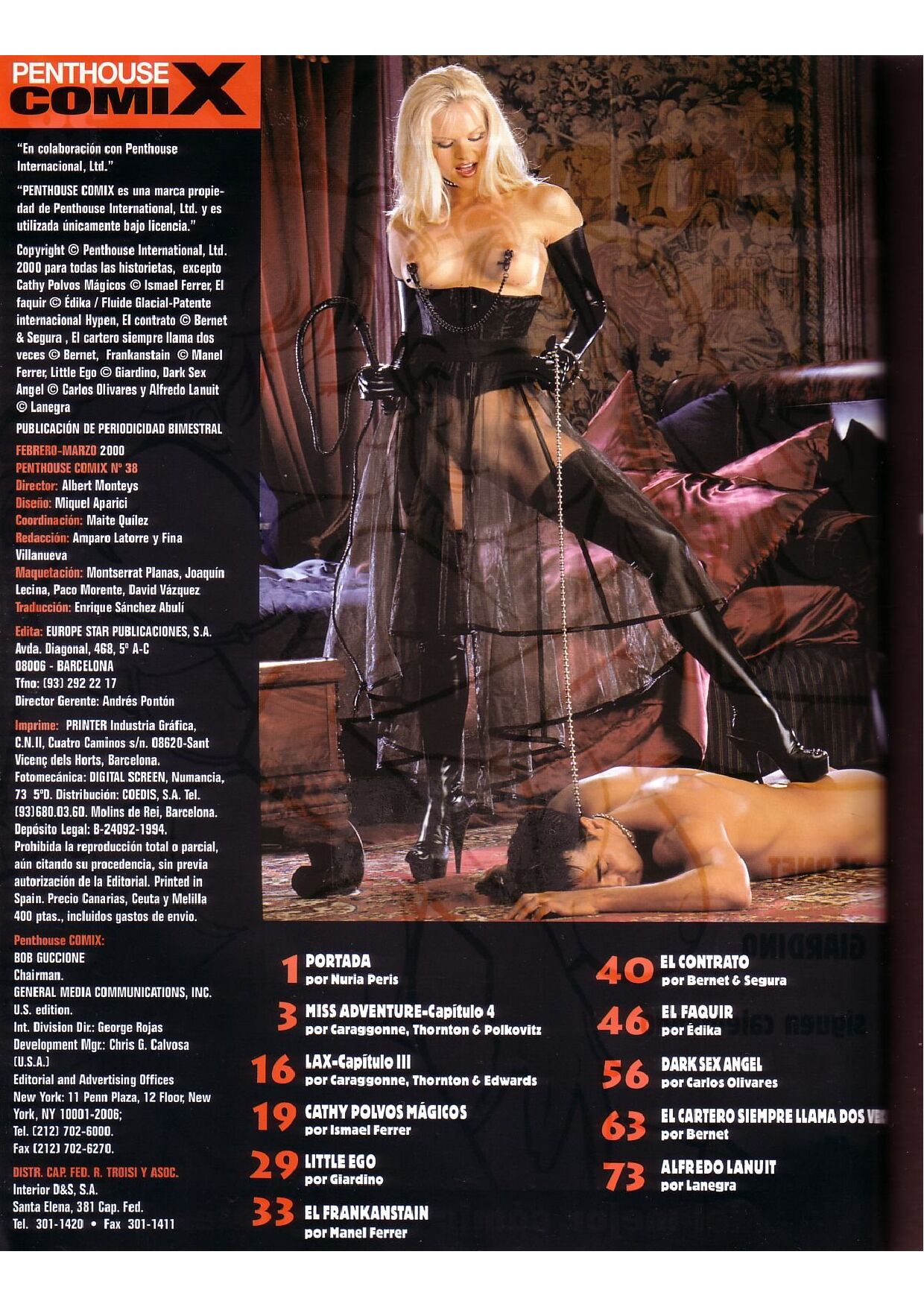 Penthouse Comix #38 page 2 full