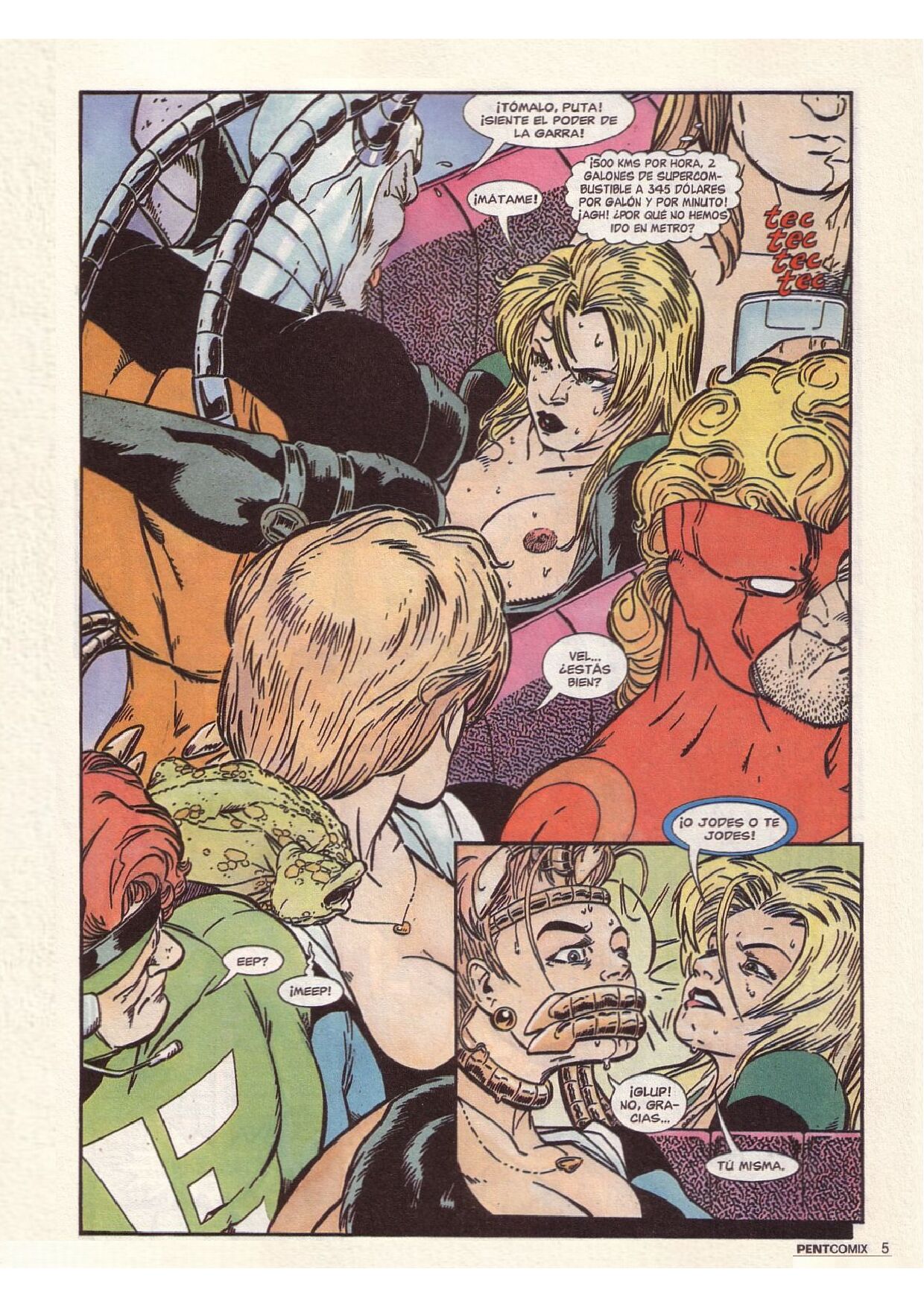 Penthouse Comix #38 page 5 full