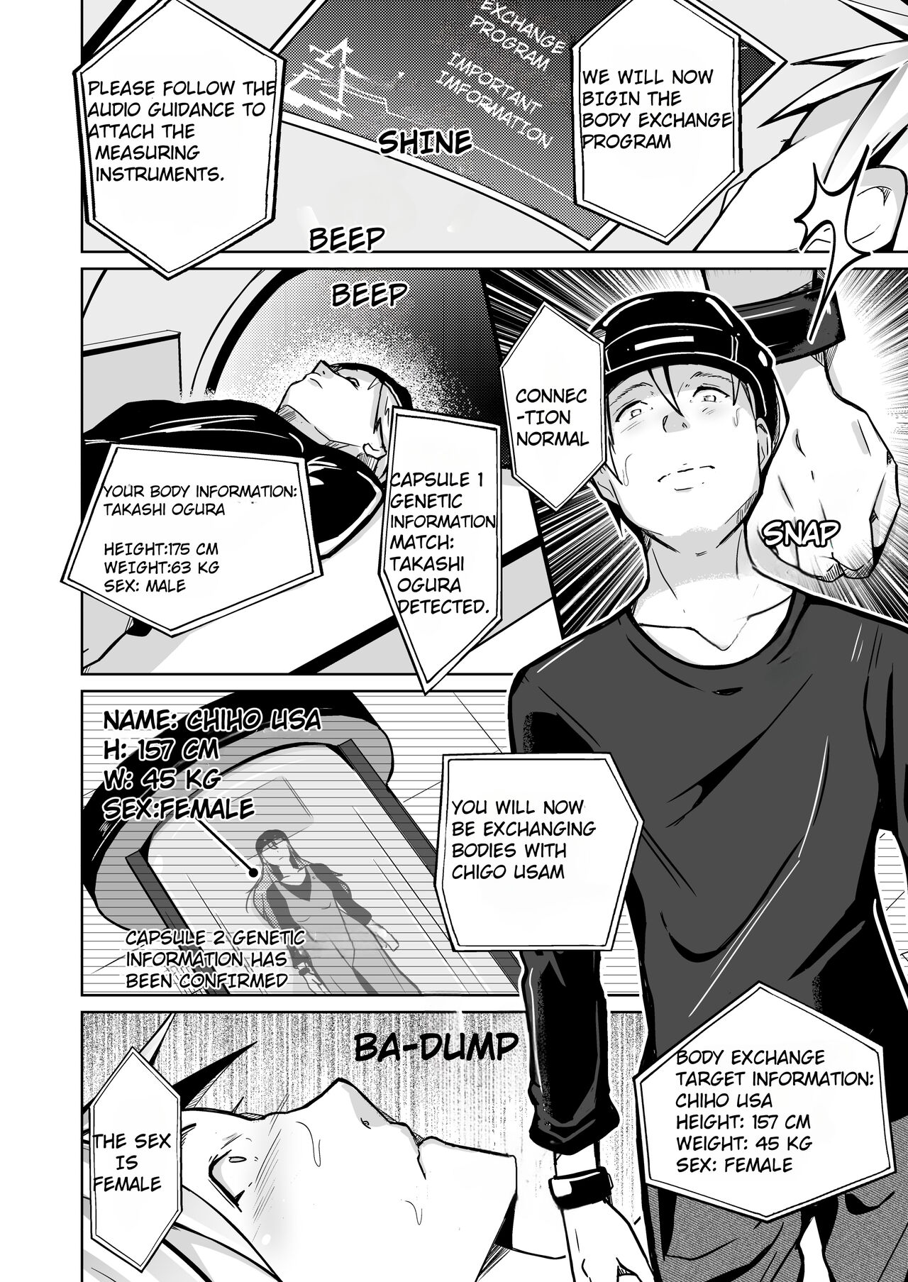 Isei no Shintai no Toriko ni Natta, Boku to Watashi | Him and Her Captivated by the body of the opposite sex page 8 full