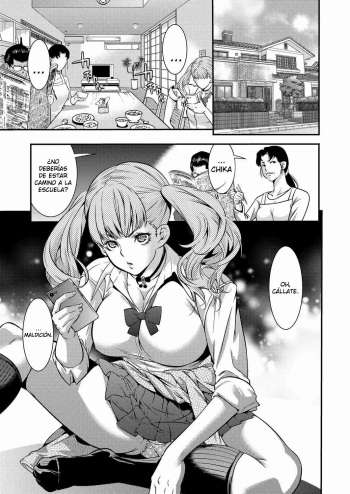 Shigaoka Touki JK Bitch Gyaru ga Enkou o Chichioya ni Okorareta node Kinshin Soukan Shite yatta | A Highschooler Bitch Gyaru's Incestuous Sex With Her Father Angry At Her For Prostituting Herself cover