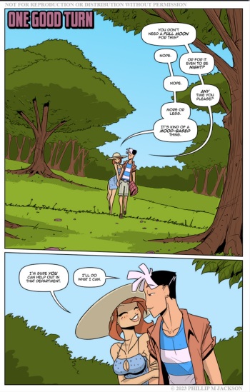 One Good Turn - Colored cover