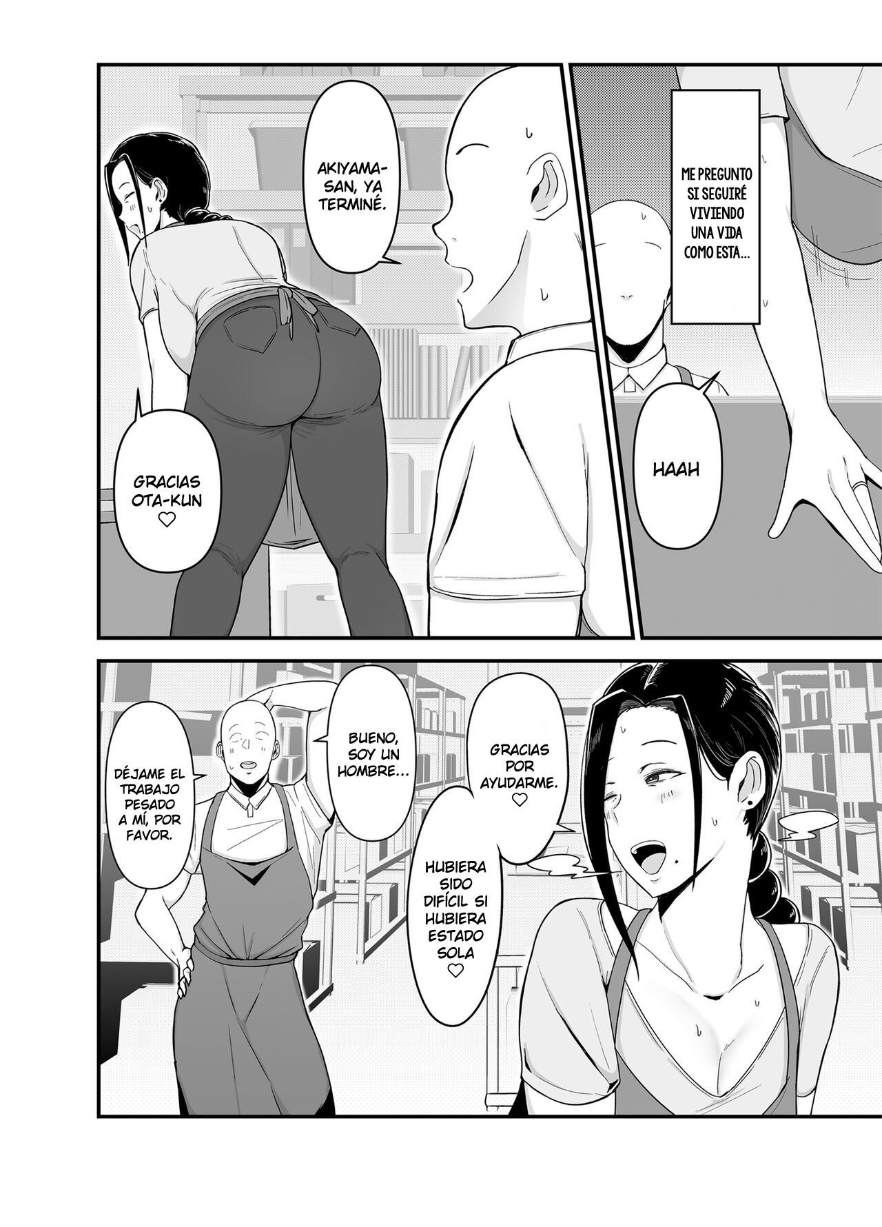 Beit Saki no Hitozuma, Akiyama-san. page 3 full