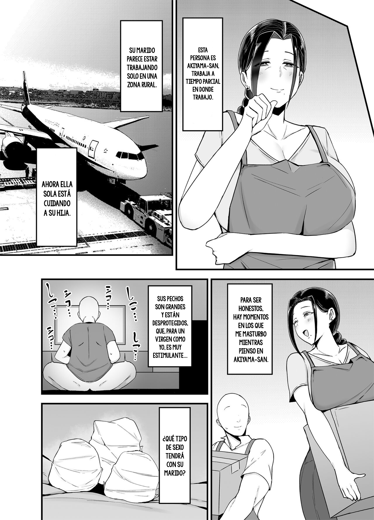 Beit Saki no Hitozuma, Akiyama-san. page 5 full