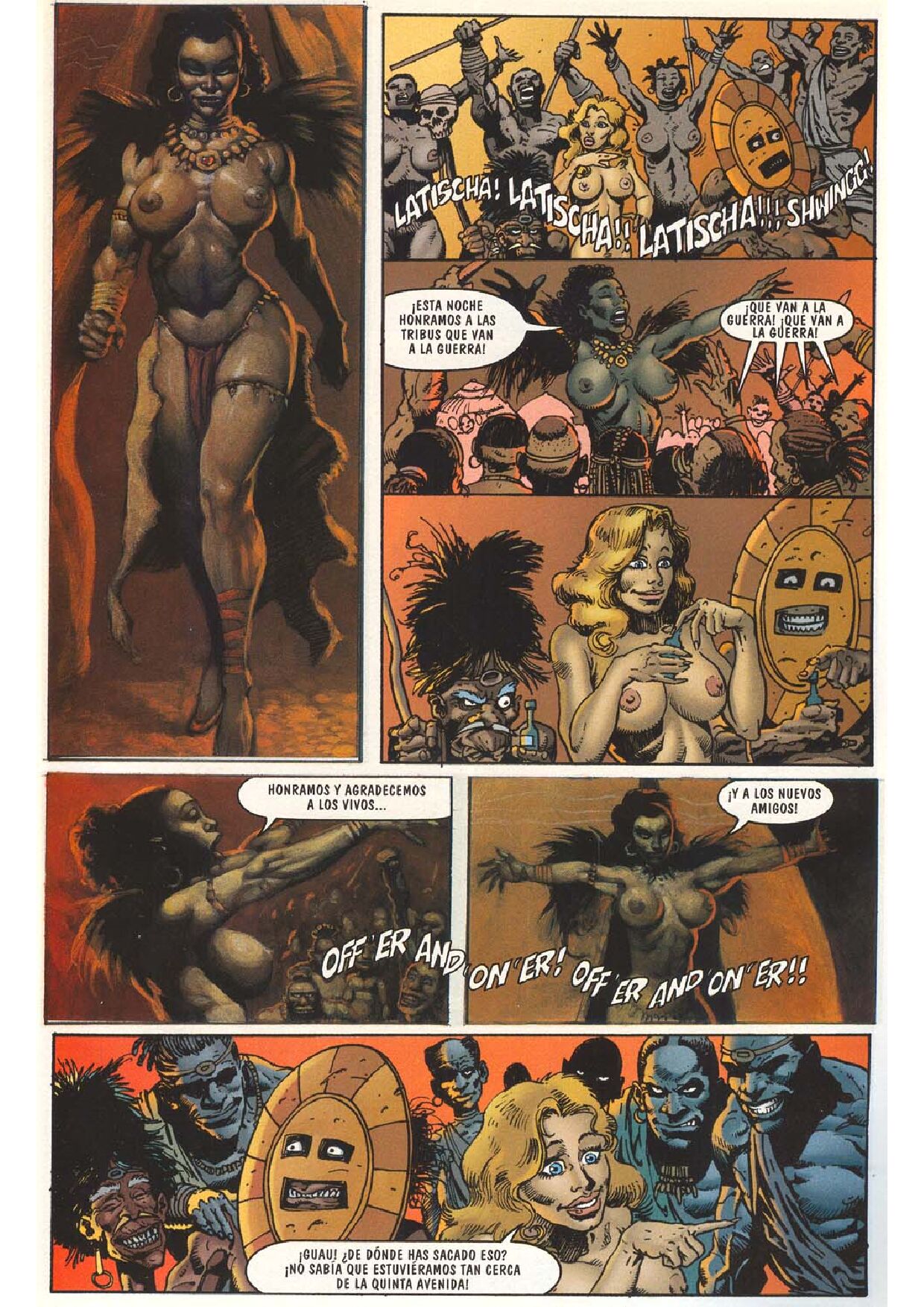 Penthouse Comix #22 page 8 full