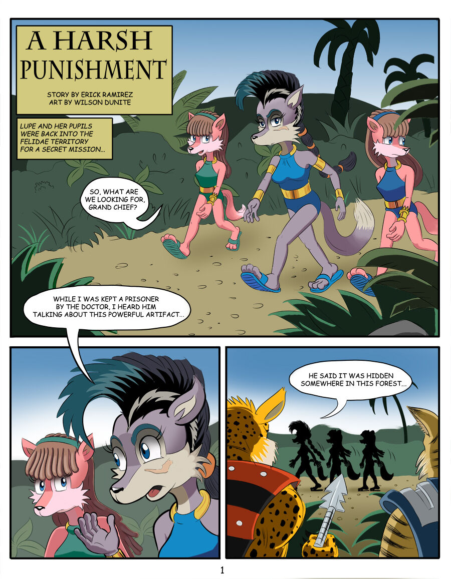 A Harsh Punishment page 1 full