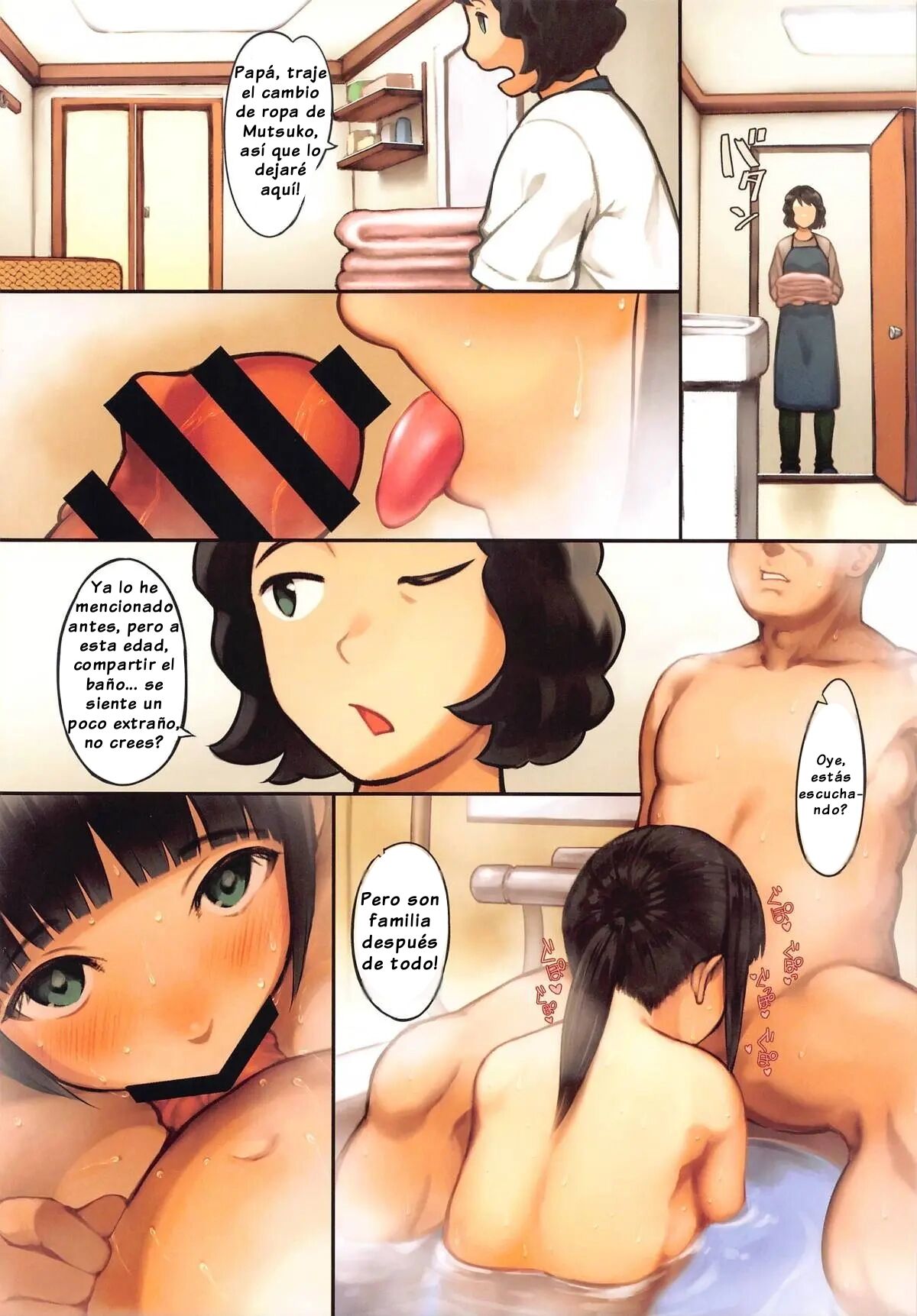 Papa Daisuki Mutsuko-chan! | ¡Papá, Te Amo Mucho, Mutsuko-chan! page 7 full