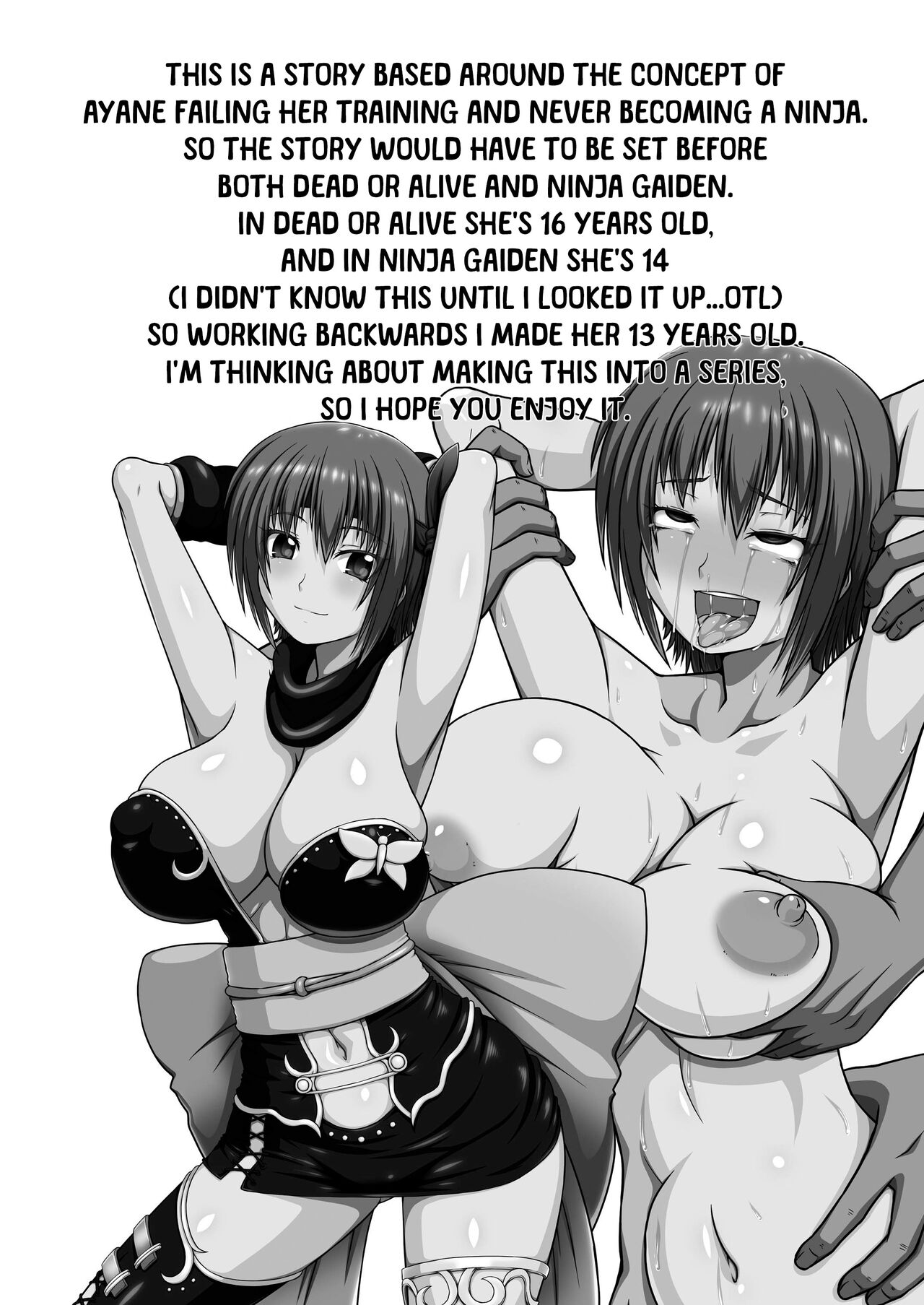 if -Moshi Ayane-chan ga Ninjutsu no Keishousha Toshite Shippai Shiteitara | if Ayane Failed To Become A Ninja   =TB= page 4 full