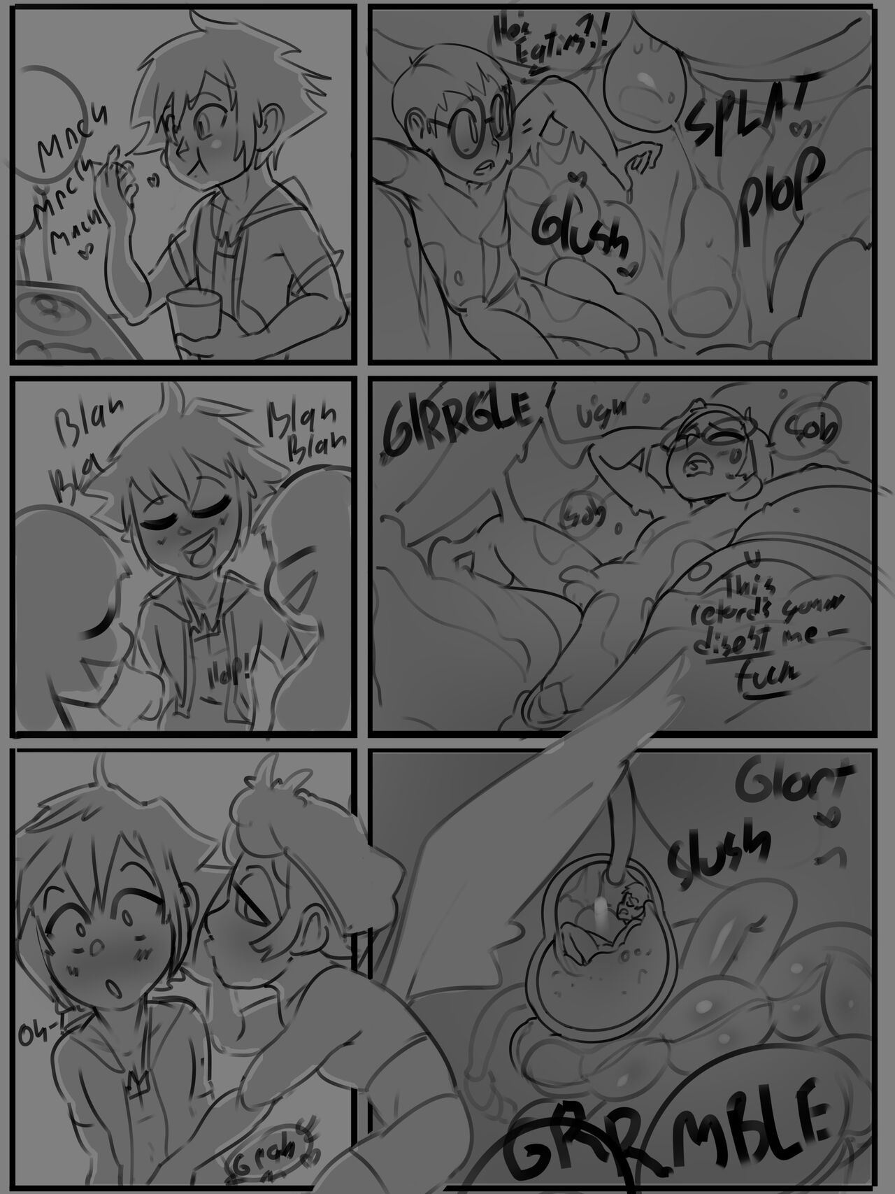 Nutty Sora Comic page 9 full