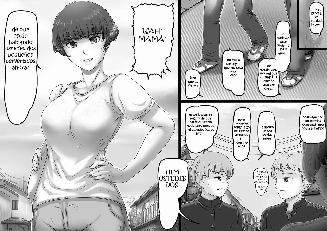 Okaa-san to Yabu no Naka page 2 full