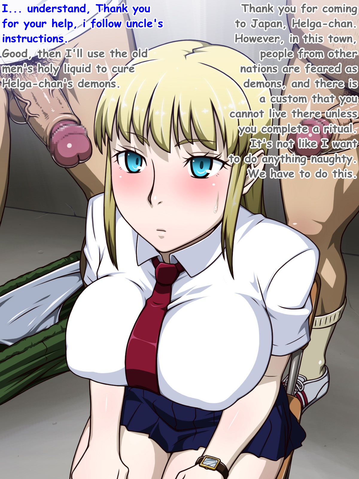 Innocent girl Helga page 1 full
