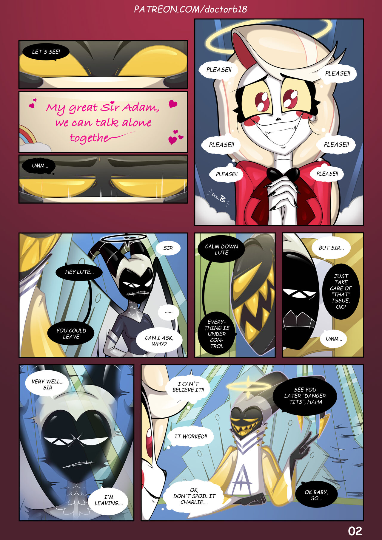 Charlie and Adam: Negotiations page 6 full