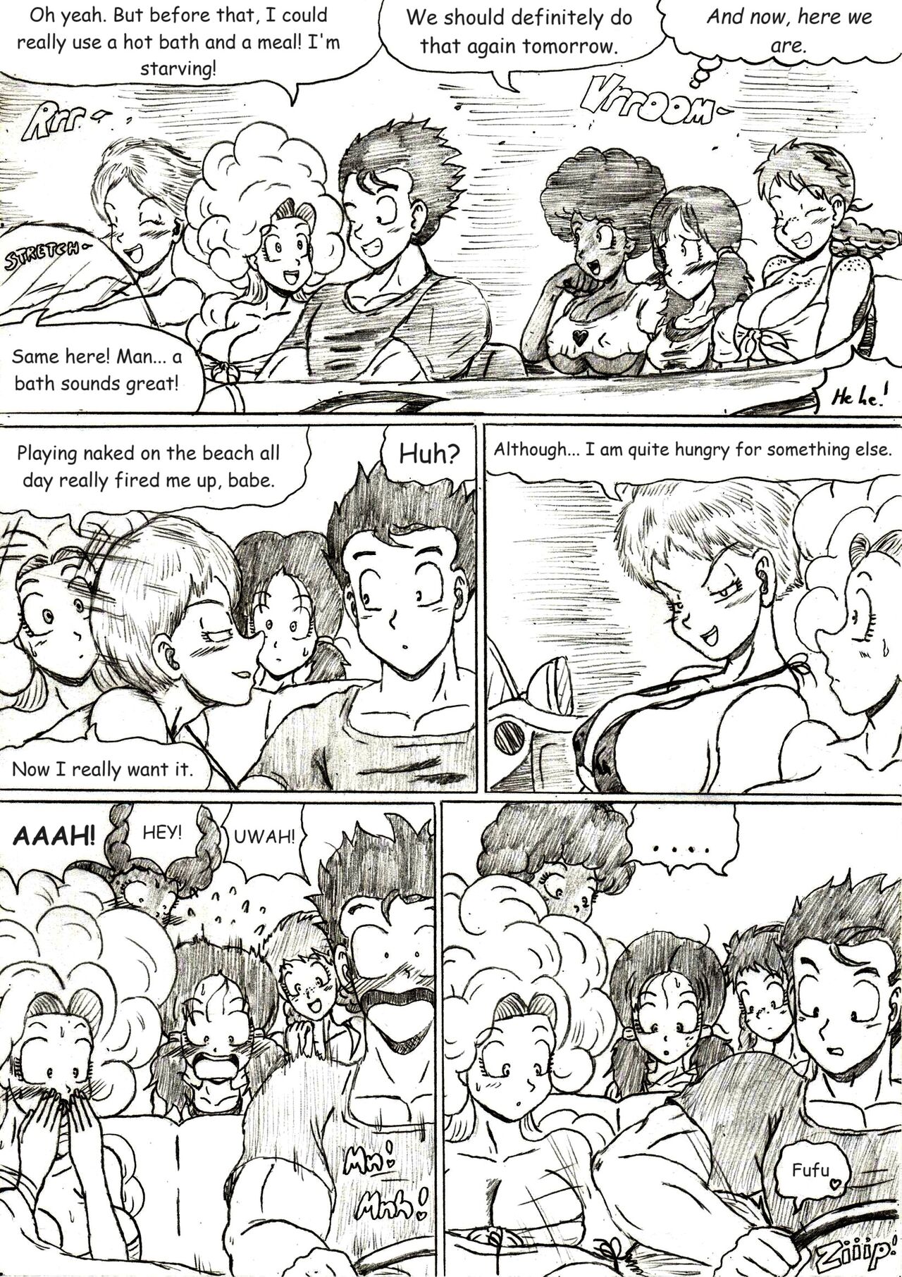 Beach Harem King - Gohan X Harem page 6 full