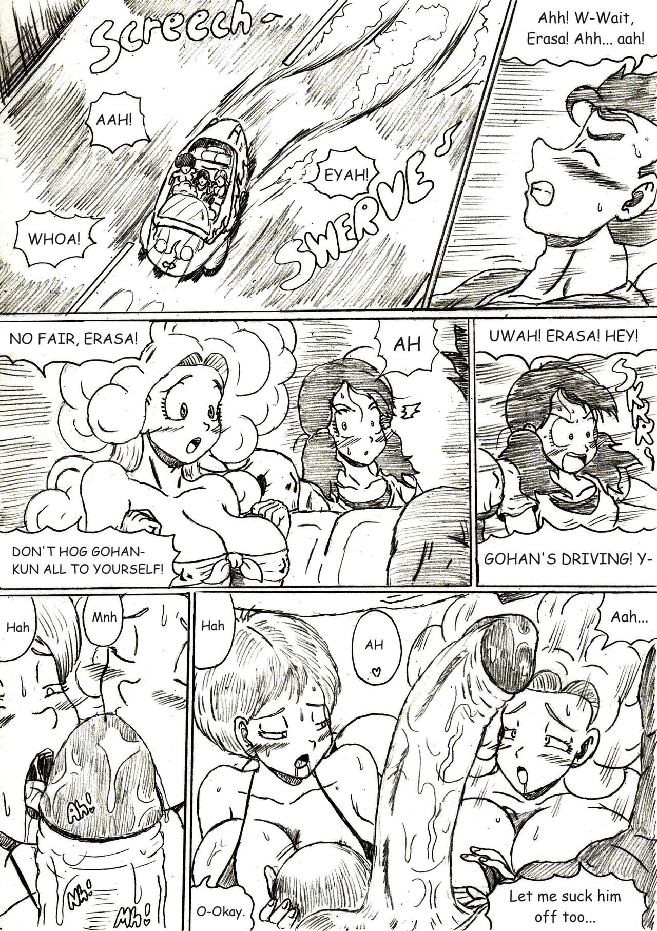 Beach Harem King - Gohan X Harem page 8 full