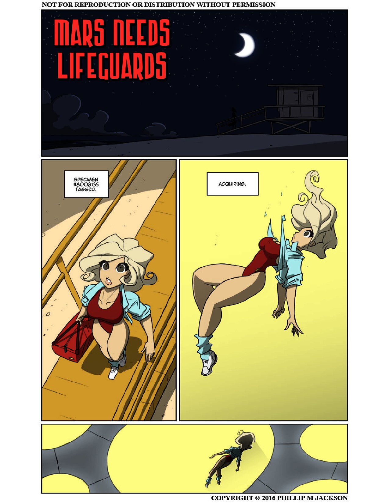Mars Needs Lifeguards page 1 full