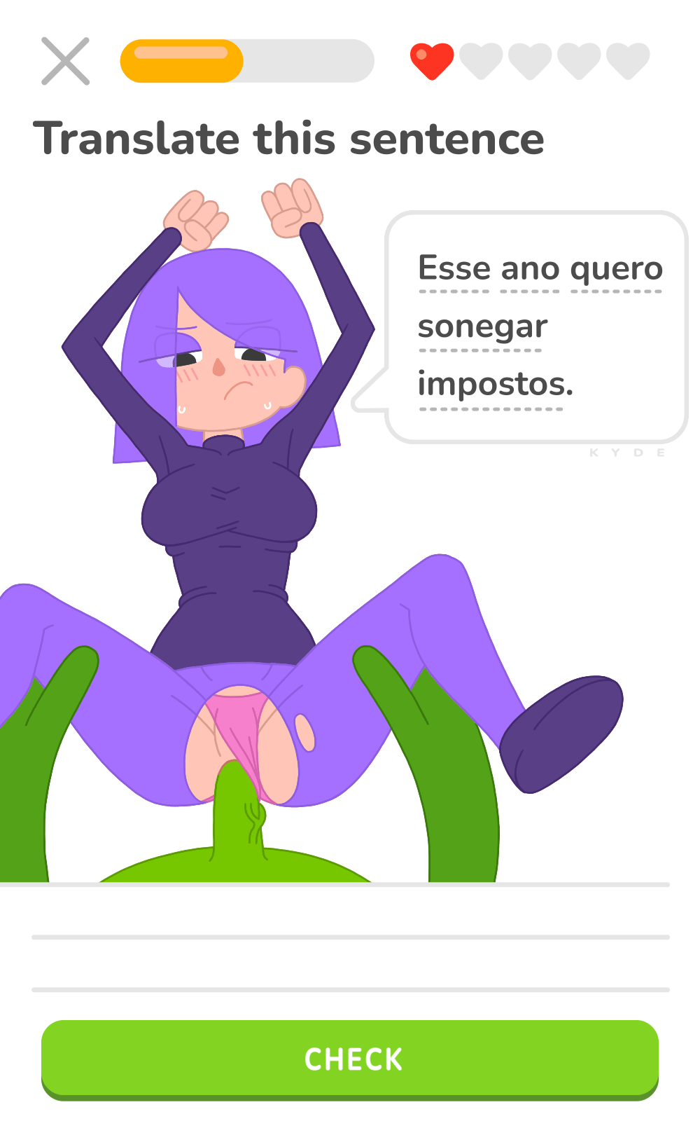 Lily, from Duolingo - Kyde page 2 full