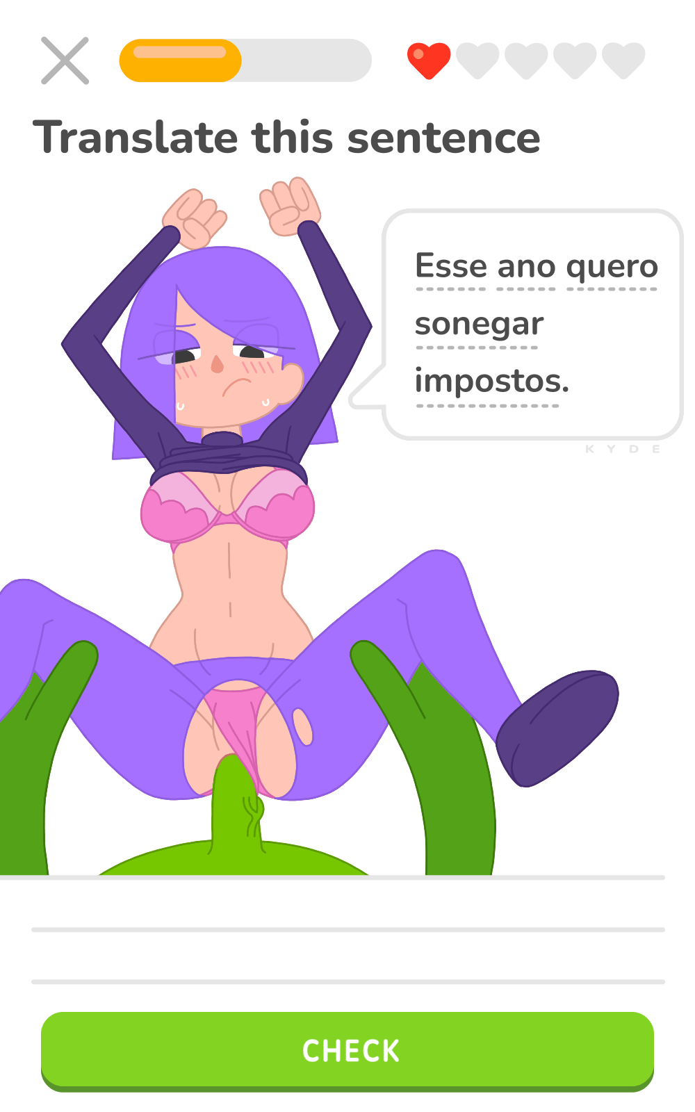Lily, from Duolingo - Kyde page 3 full