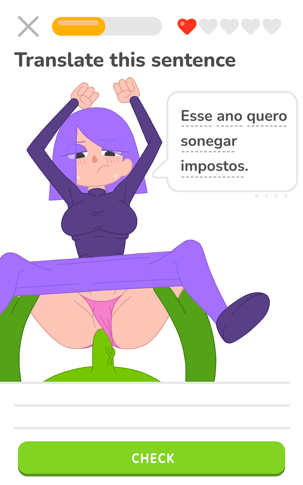 Lily, from Duolingo - Kyde page 5 full