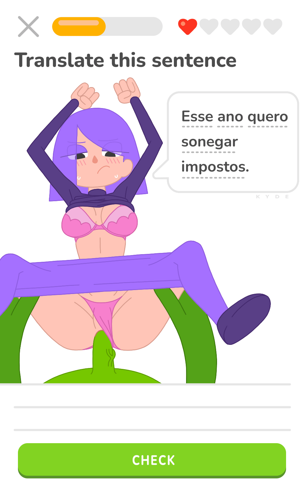 Lily, from Duolingo - Kyde page 6 full