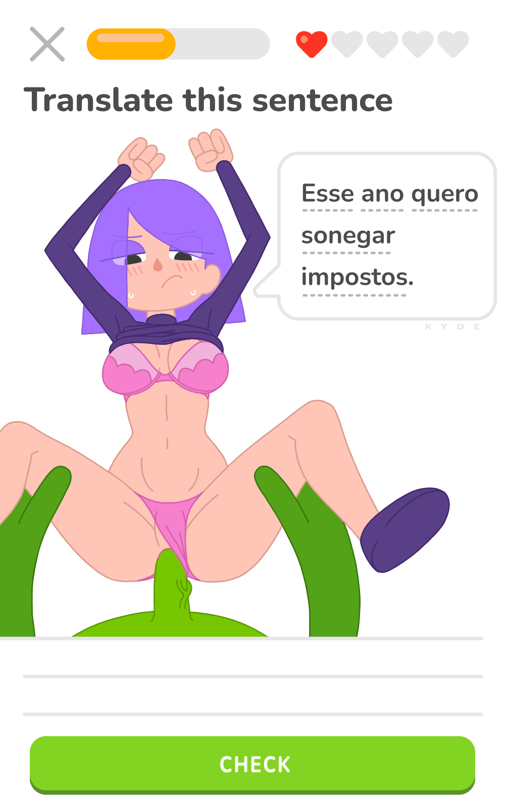 Lily, from Duolingo - Kyde page 9 full