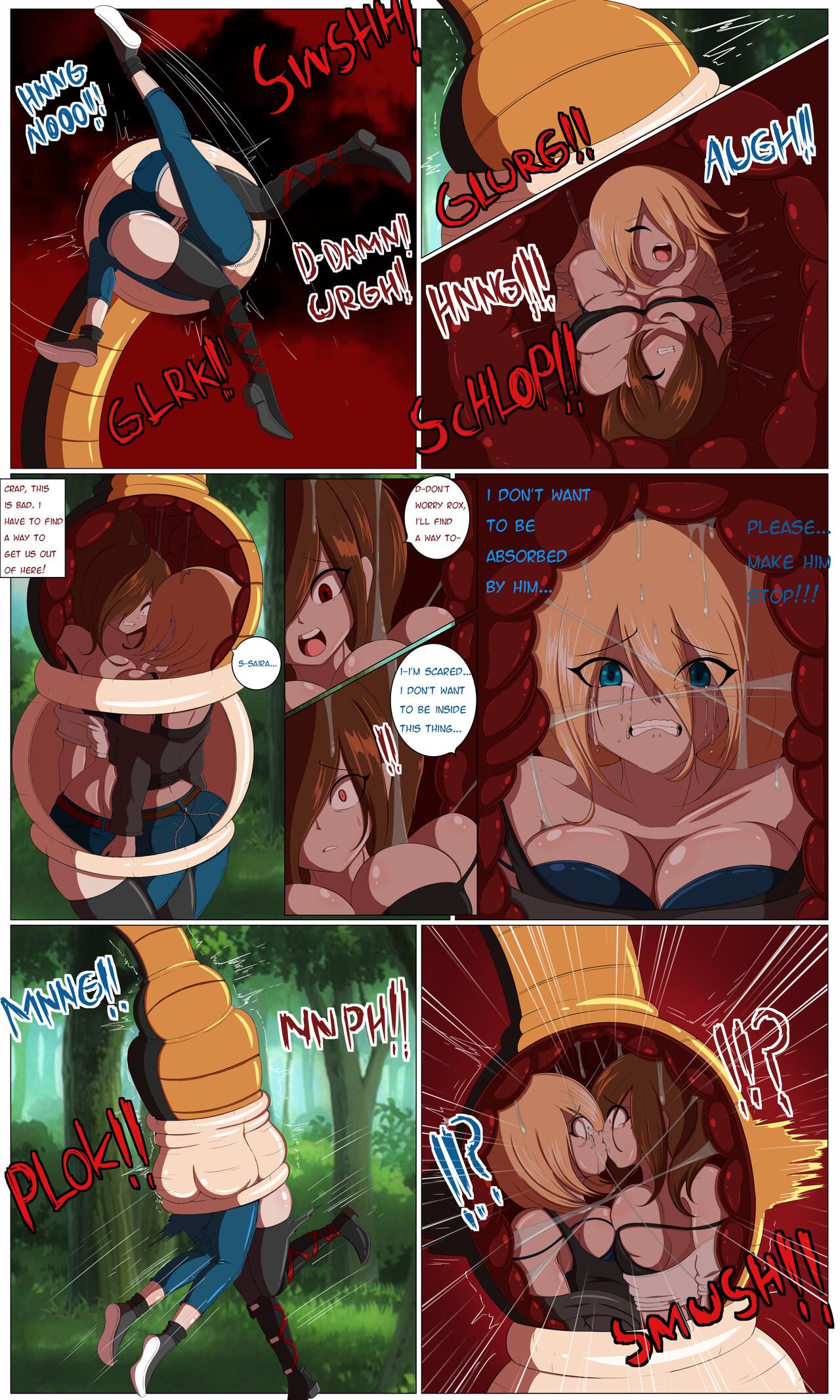 Cell Absorbs Roxxane and Saira page 6 full