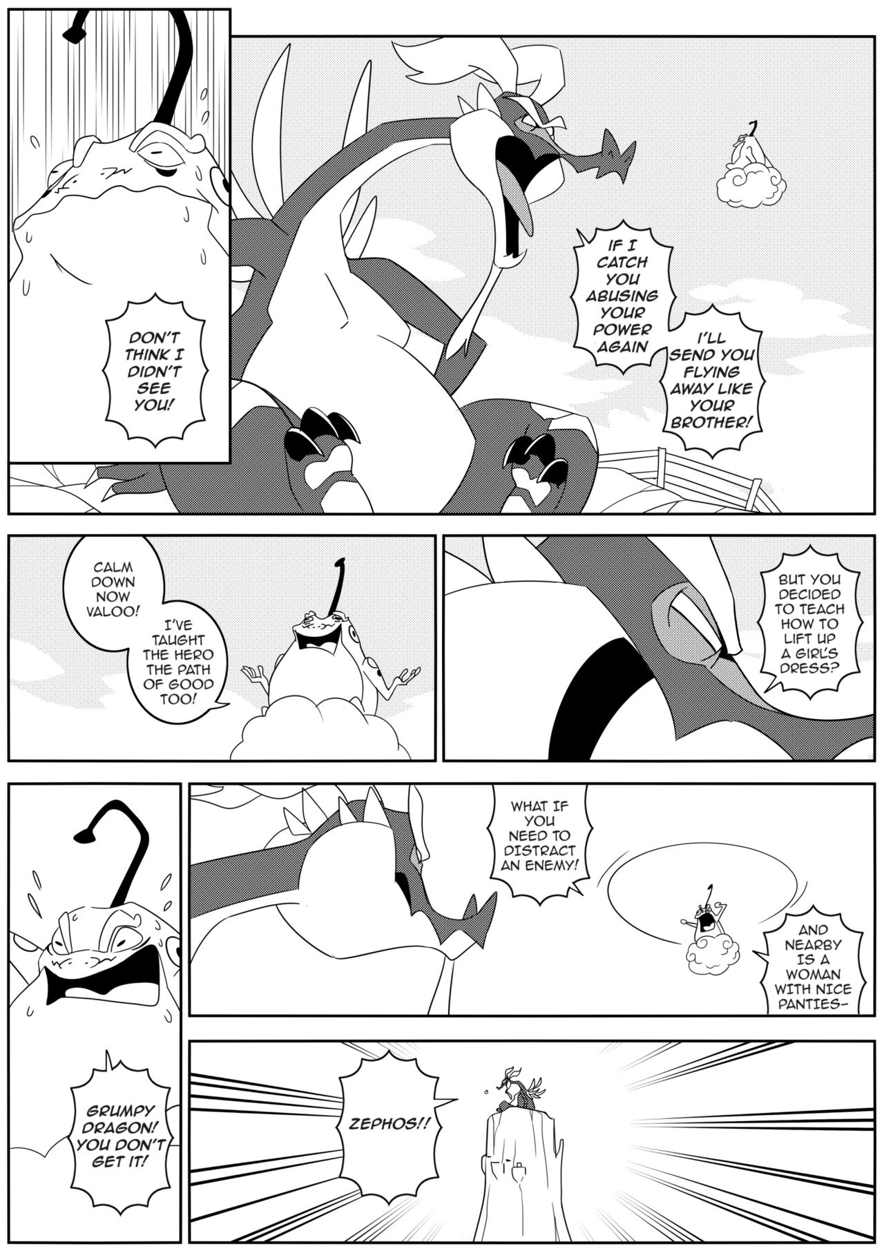 Medli And The Wind God's Wind page 9 full