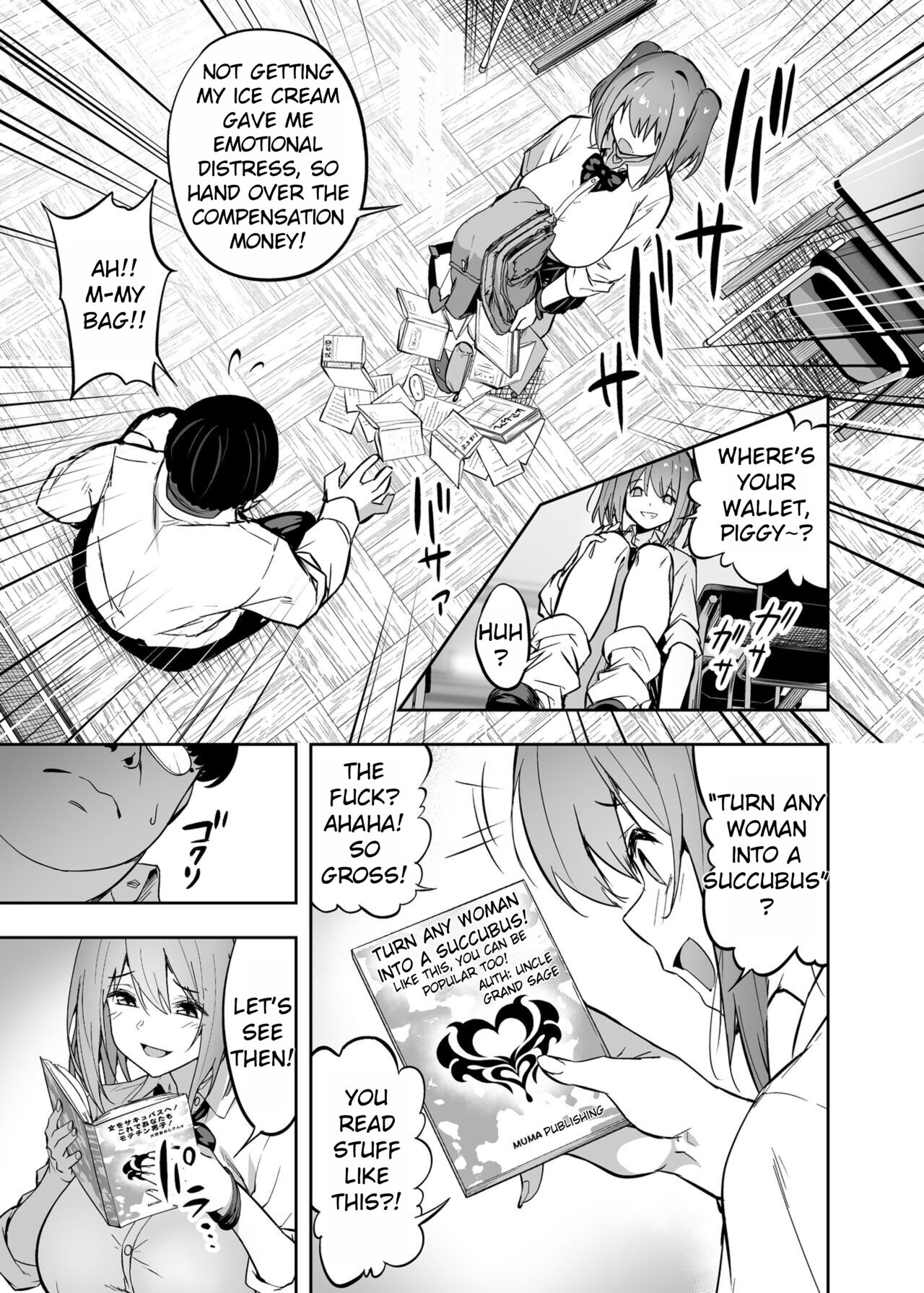 Namaiki Gal o Succubus ni Shite Oshioki Shitatta Ken 1+2 | That time when I punished a cheeky gal by turning her into a succubus 1+2 page 7 full