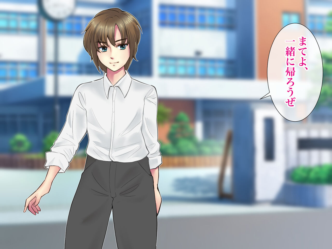 Ore no TS Kanojo ga Doukyuusei no Nikubenki ni Ochiru made page 3 full