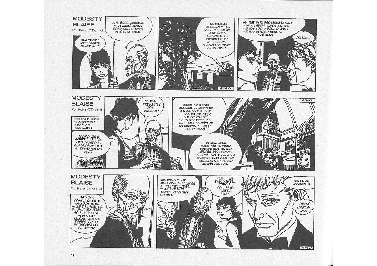 Modesty Blaise - Adán y Eva page 6 full