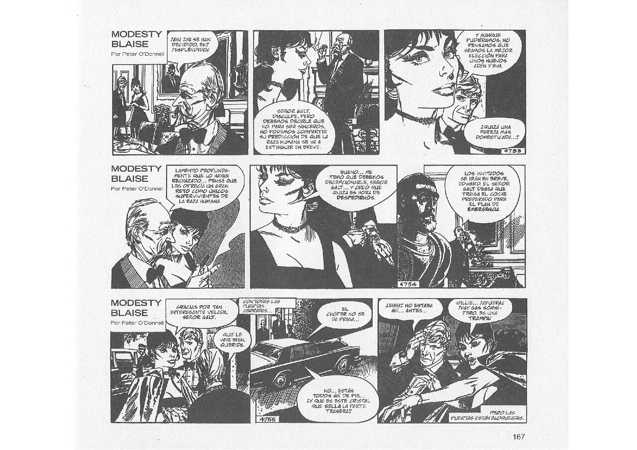 Modesty Blaise - Adán y Eva page 9 full