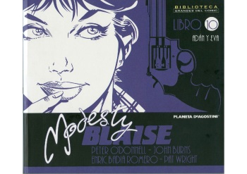Modesty Blaise - Adán y Eva cover