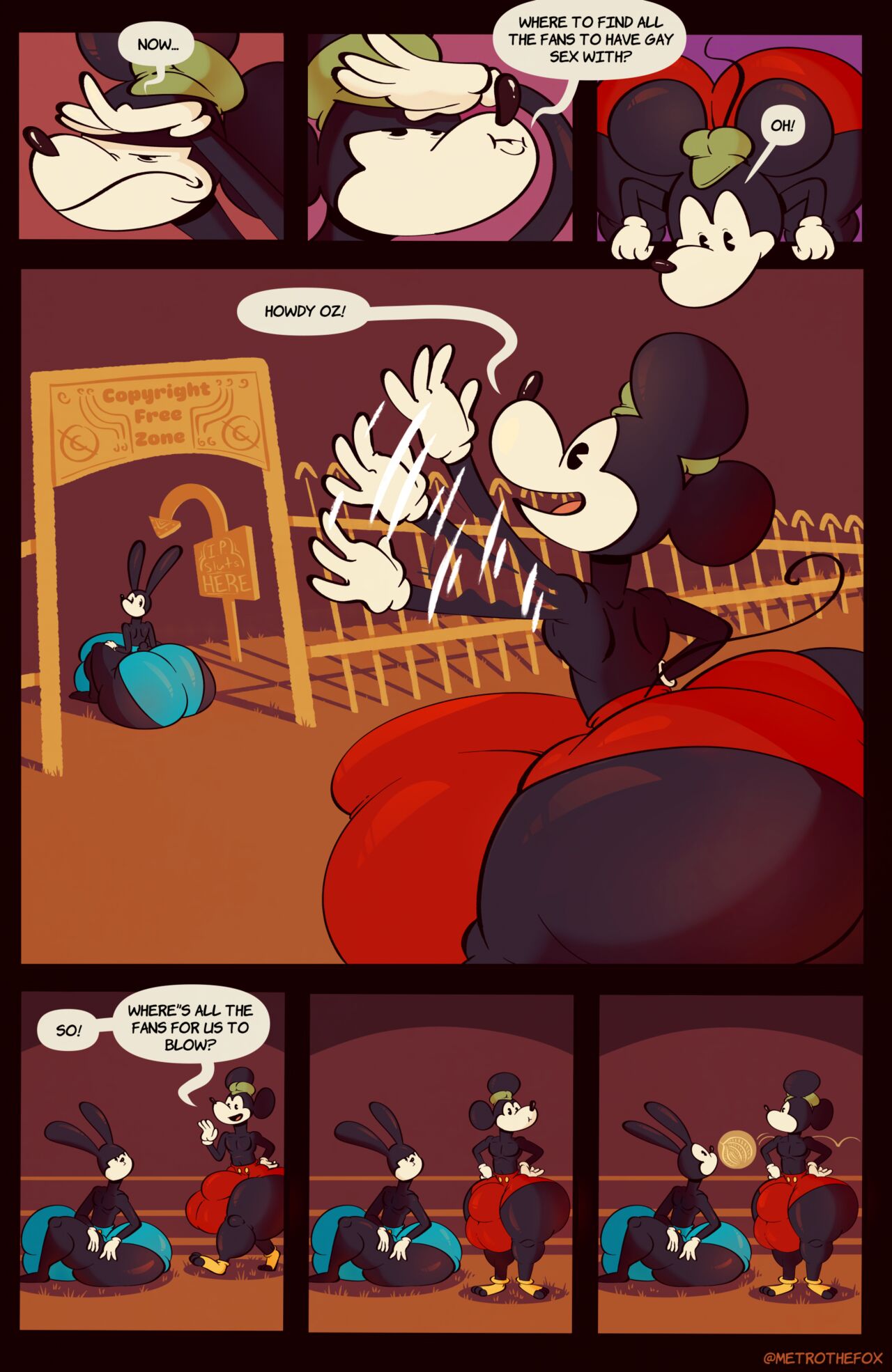 Mickey and Ozwald in: Free Public Use page 2 full