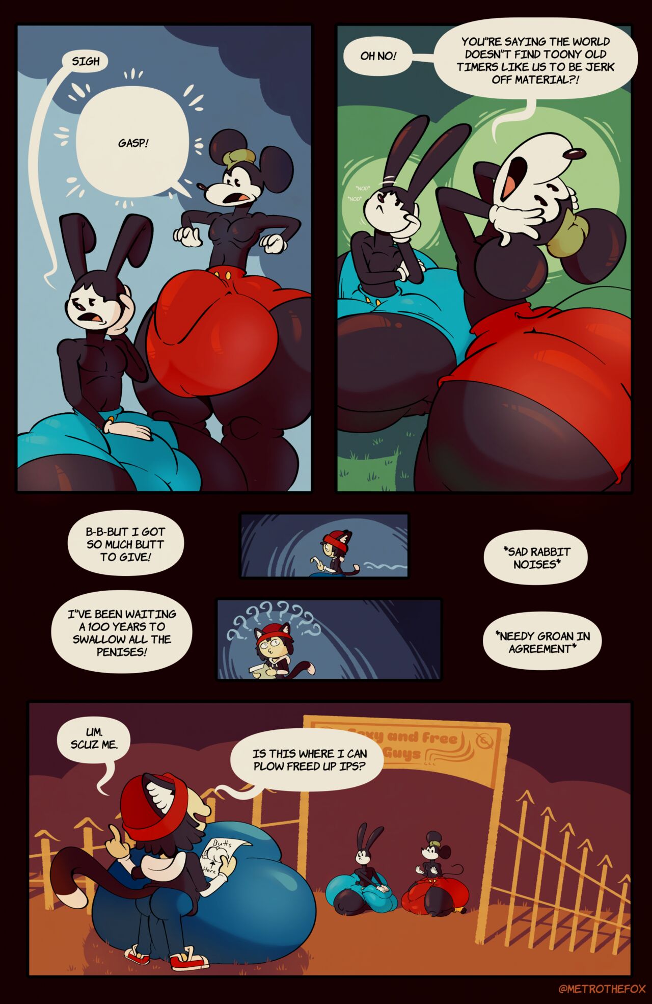 Mickey and Ozwald in: Free Public Use page 3 full