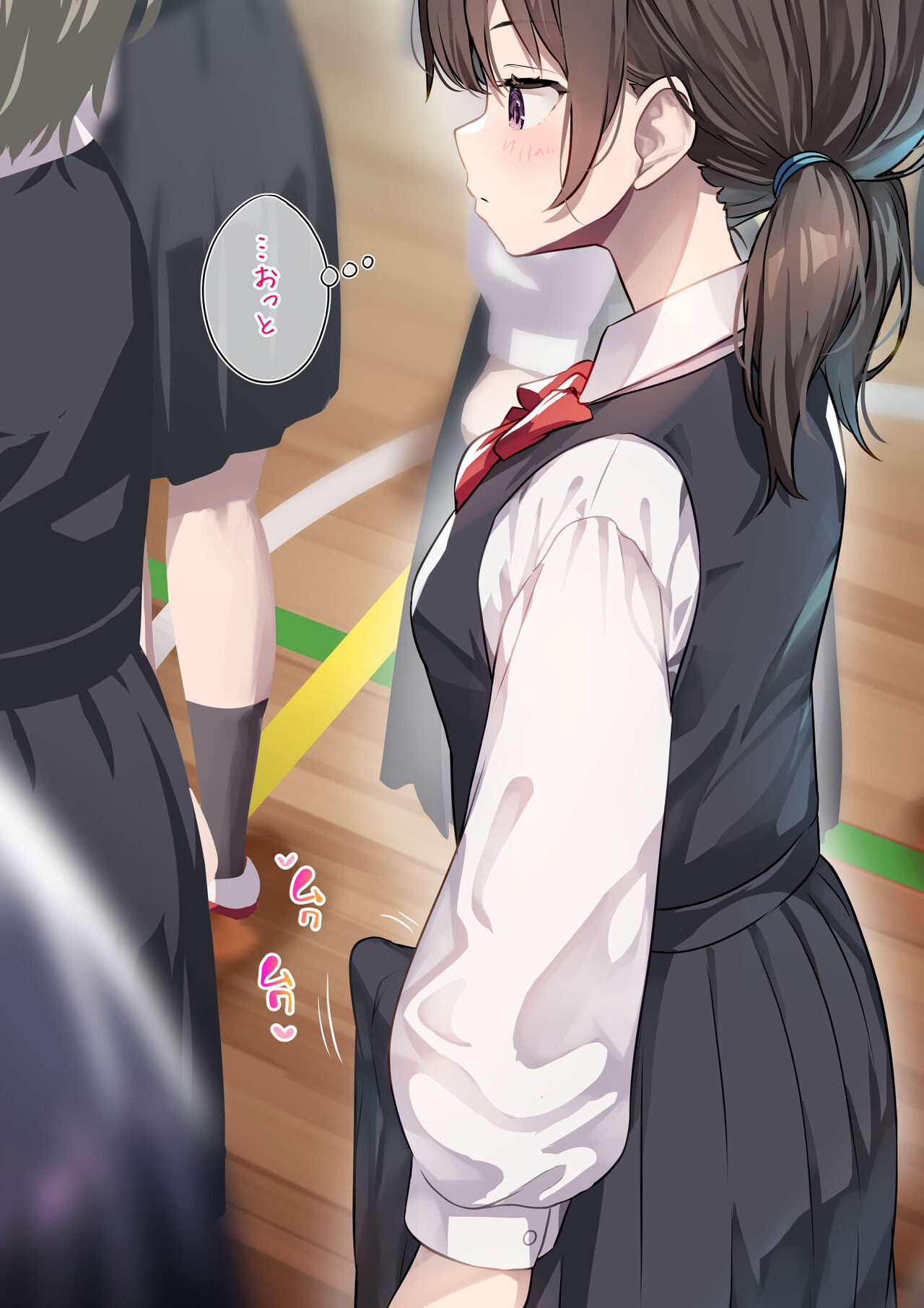 Chourei-chuu ni Okki Chinchin o Shizumeru Futanari-chan page 4 full
