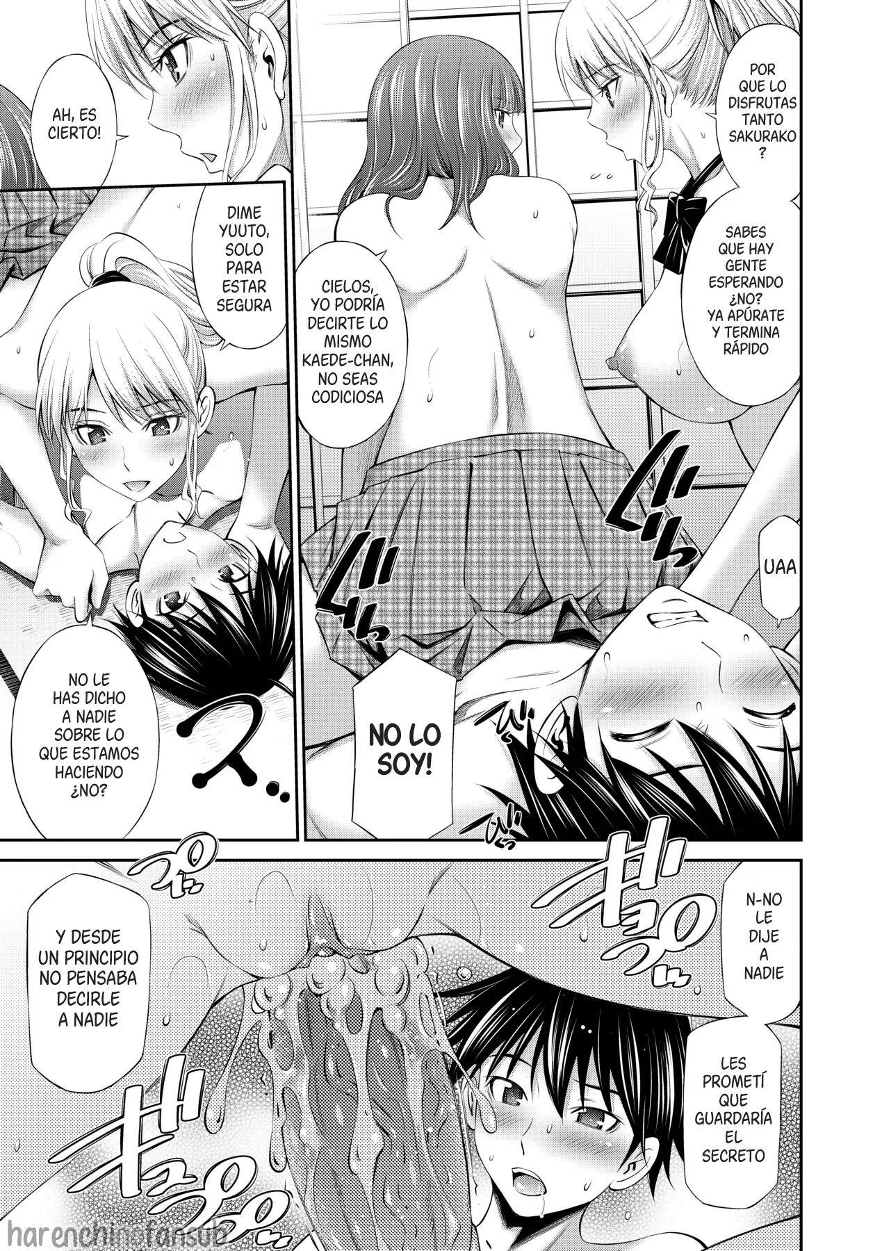 Senpai-tachi to no Gakuen Seikatsu chap.2| Mi vida escolar con las senpais cap.2 page 5 full