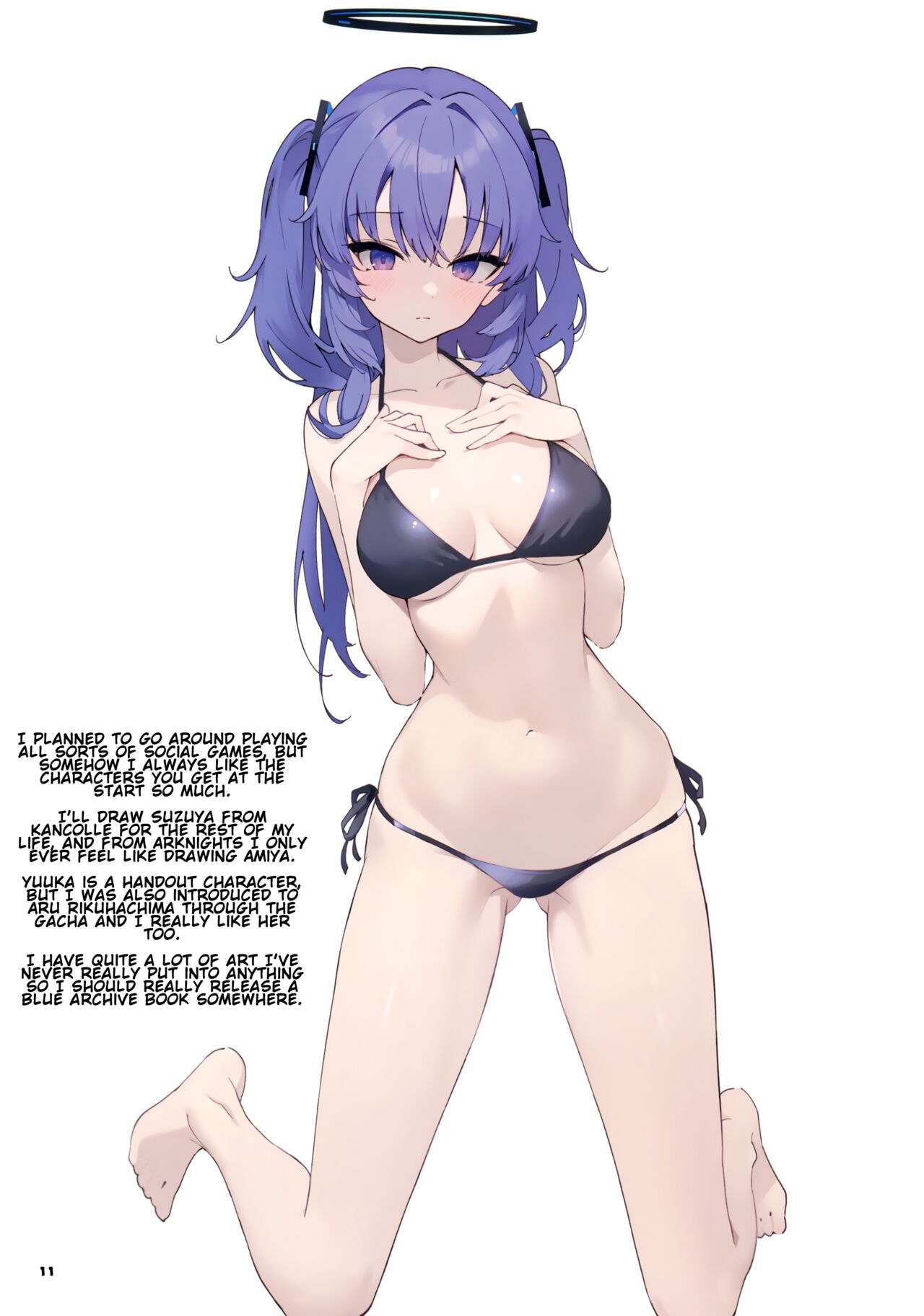I LOVE HAYASE YUUKA TOO MUCH!! | Hayase Yuuka ga Suki Sugiru!! page 10 full