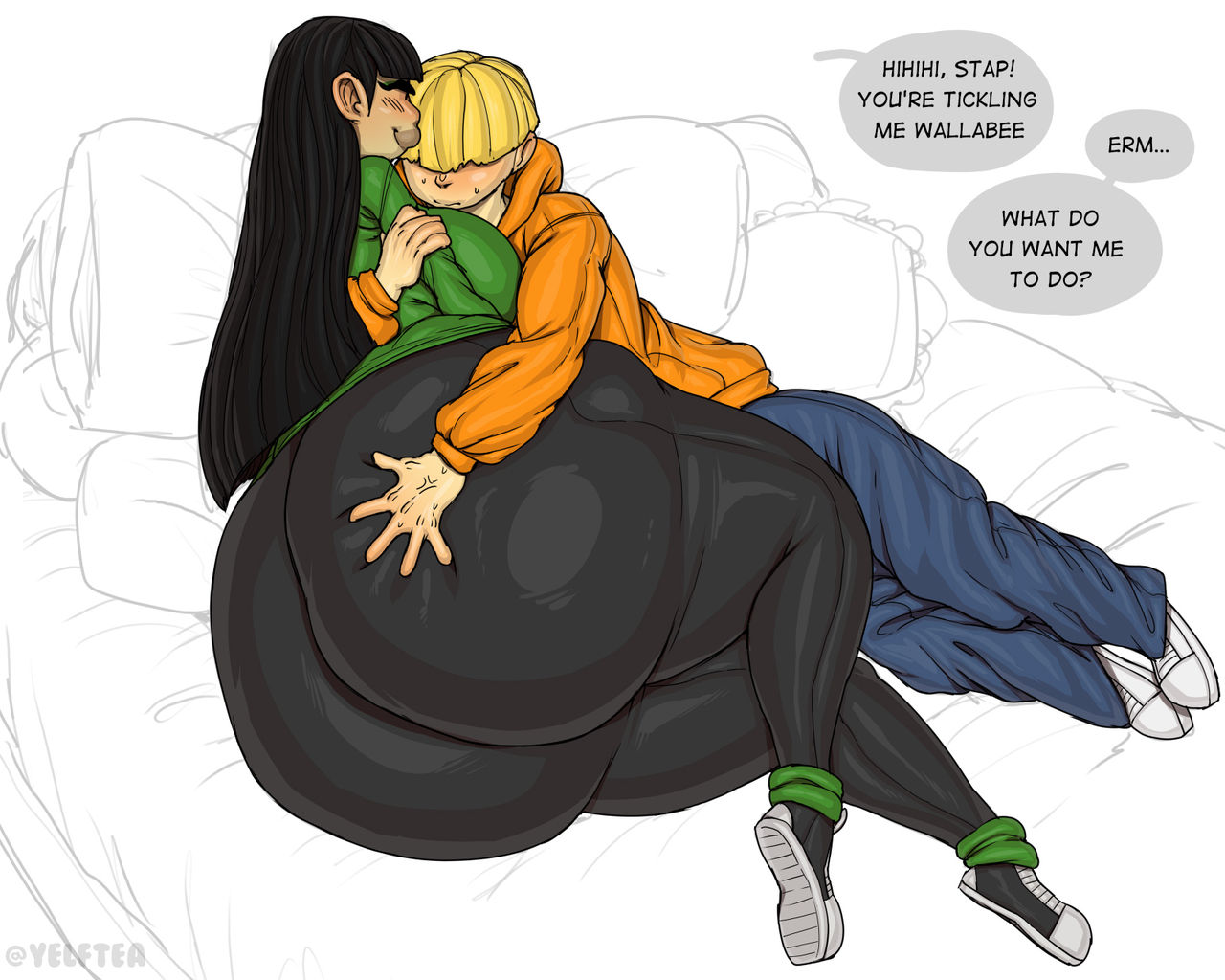 Cuddles page 1 full