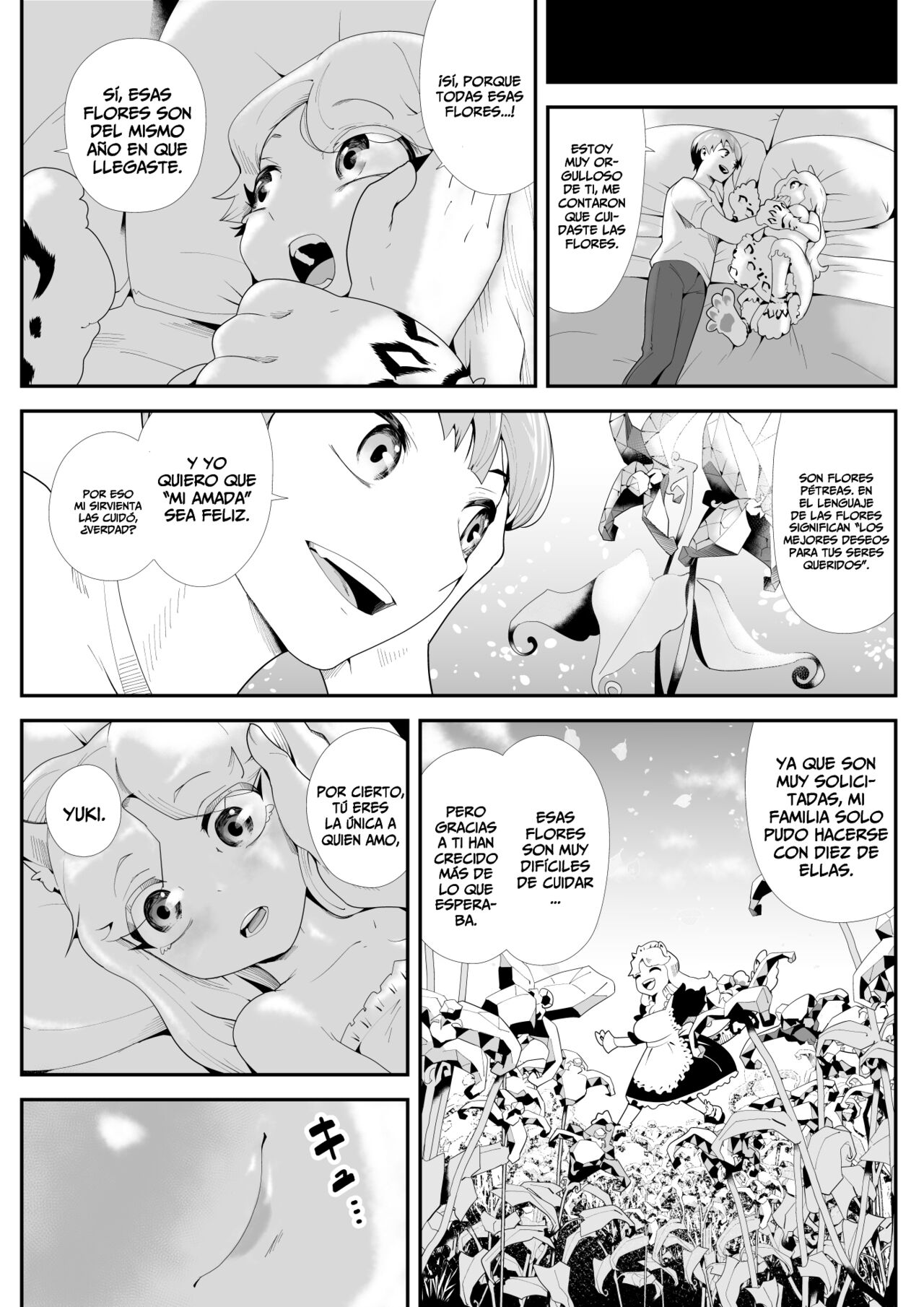 Kemokemo Loli Kyonyuu Maid Anata no Yuki-chan Dekiaiki~ page 9 full