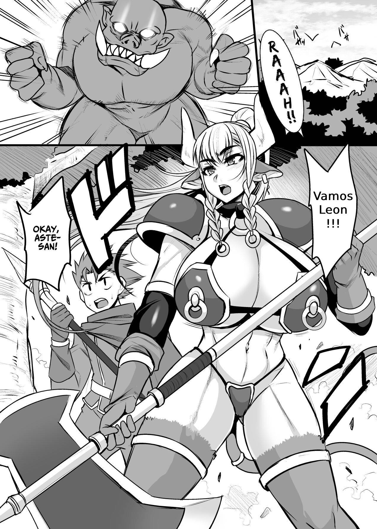 Hatsujou Ushichichi Senshi Asute-san page 2 full