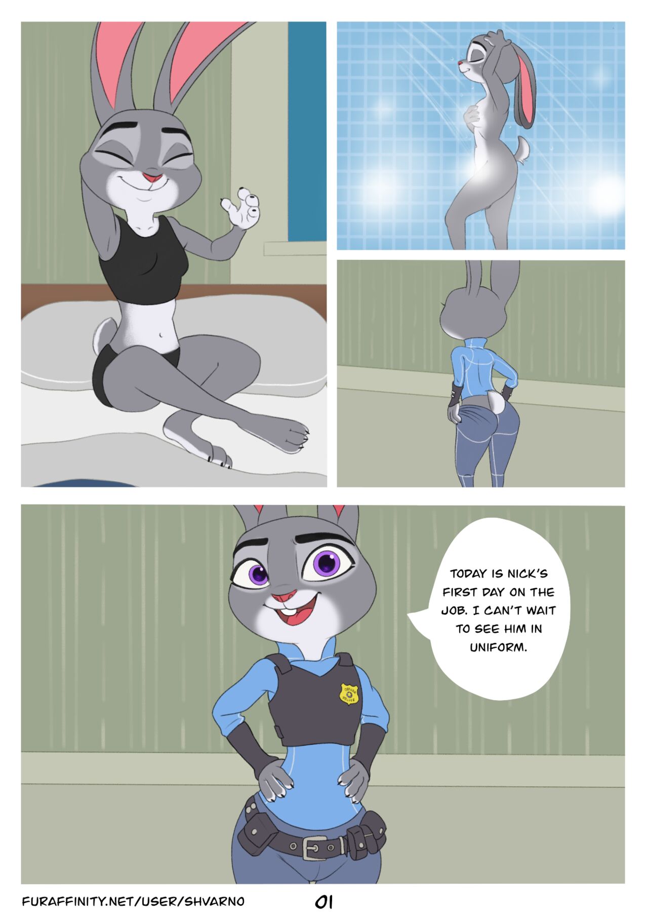 Hunting in the Park page 1 full