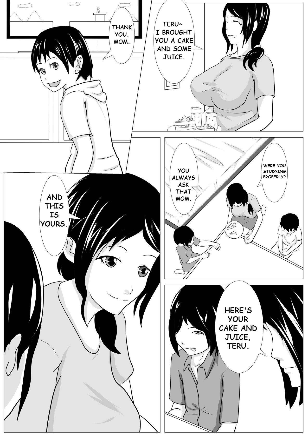 Omae no Kaa-chan Kirei da na - Dakasero yo | Let Me Have Sex with Your Beautiful Mom page 8 full