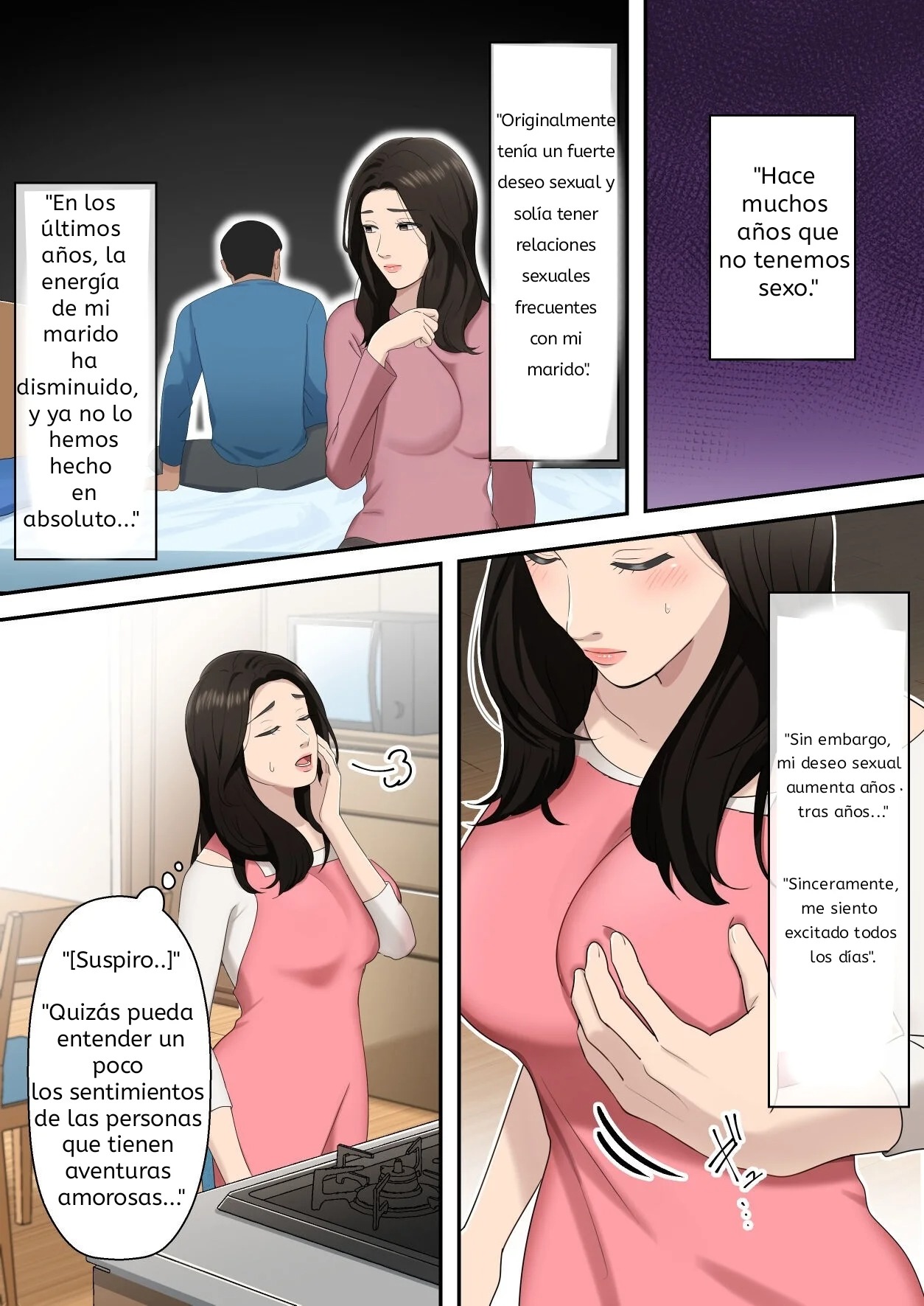 Musuko o Dokusen Suru Haha page 3 full