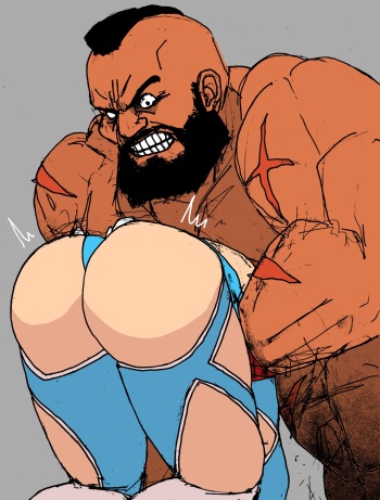 Zangief VS. Rainbow Mika cover