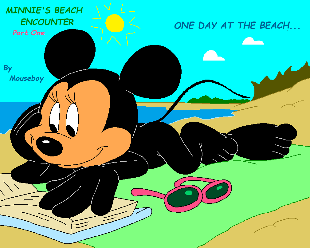 Minnie's Beach Encounter. Part One page 1 full