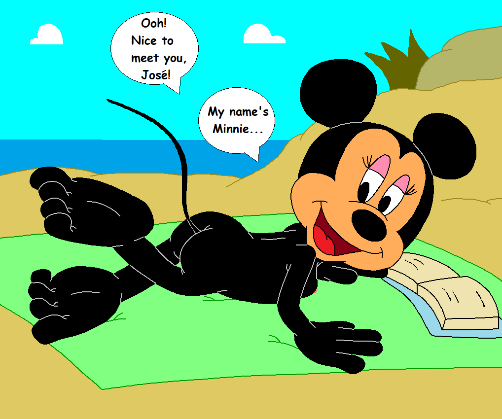 Minnie's Beach Encounter. Part One page 6 full