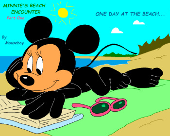 Minnie's Beach Encounter. Part One cover