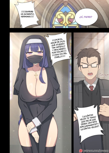 La Novicia Monja Raiden 1-2 cover