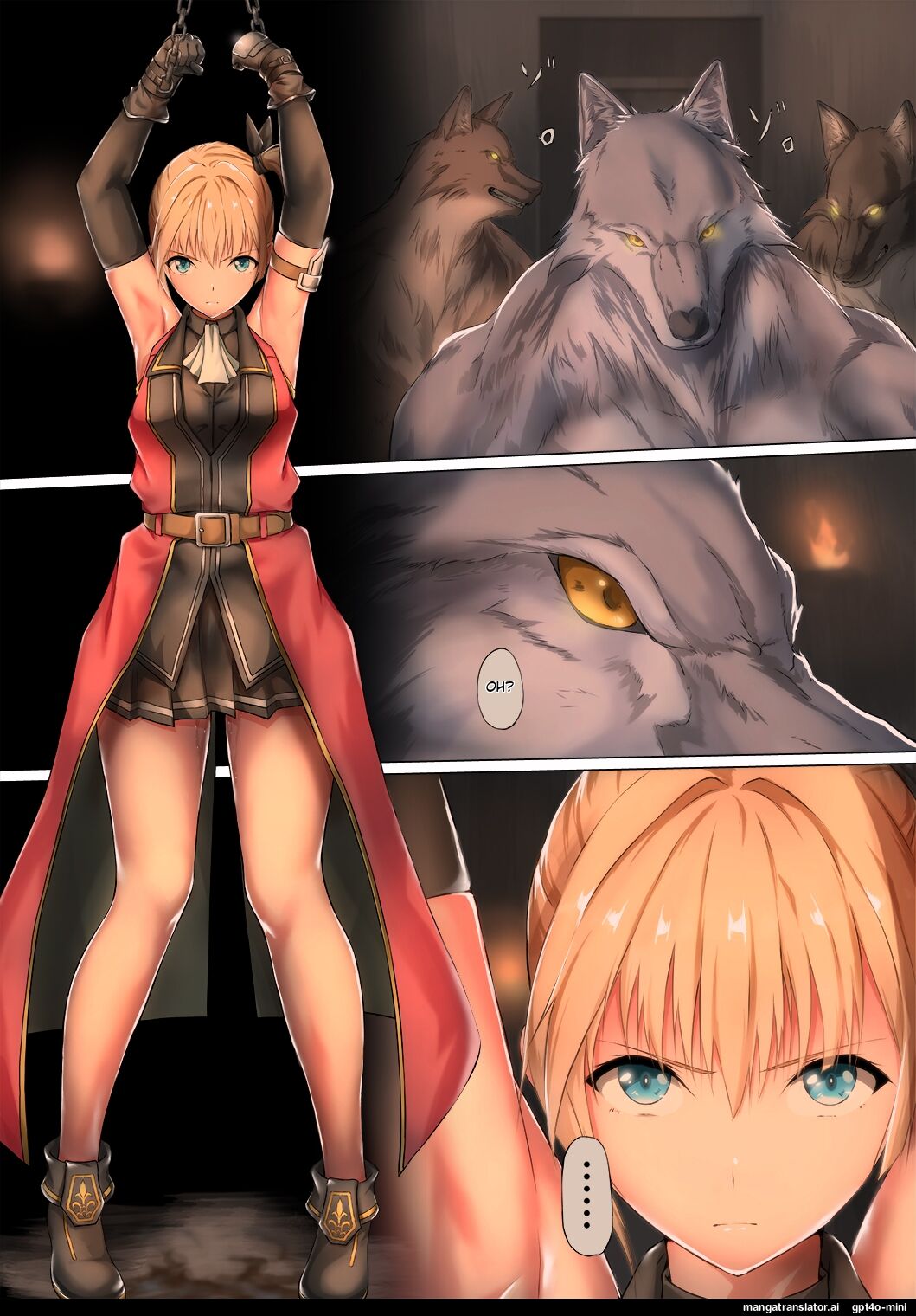 Juujin ni Torawareta Onna Kishi no Junan | Hardship of a Knightess who Fell Captive to Beastmen page 10 full