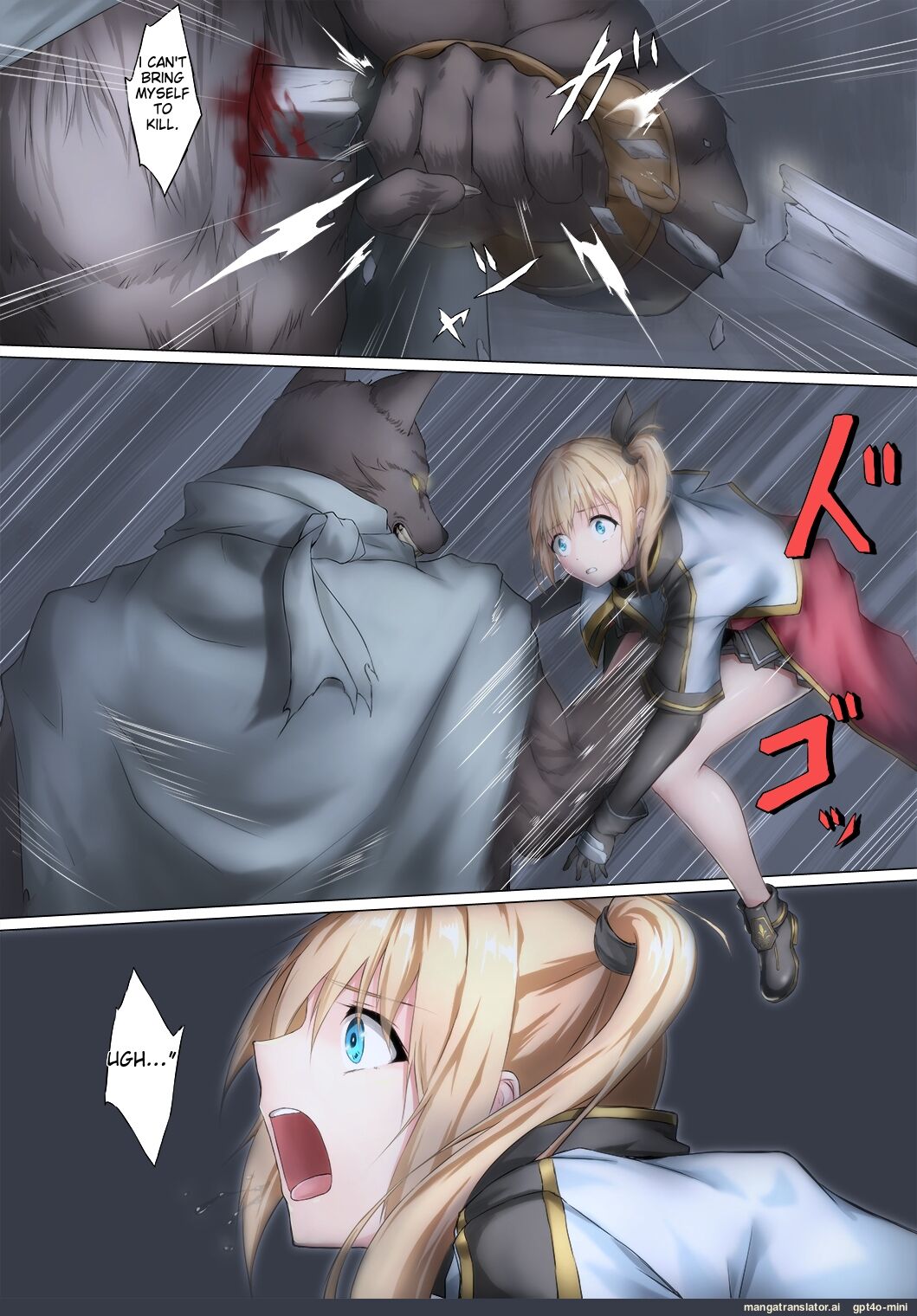 Juujin ni Torawareta Onna Kishi no Junan | Hardship of a Knightess who Fell Captive to Beastmen page 4 full