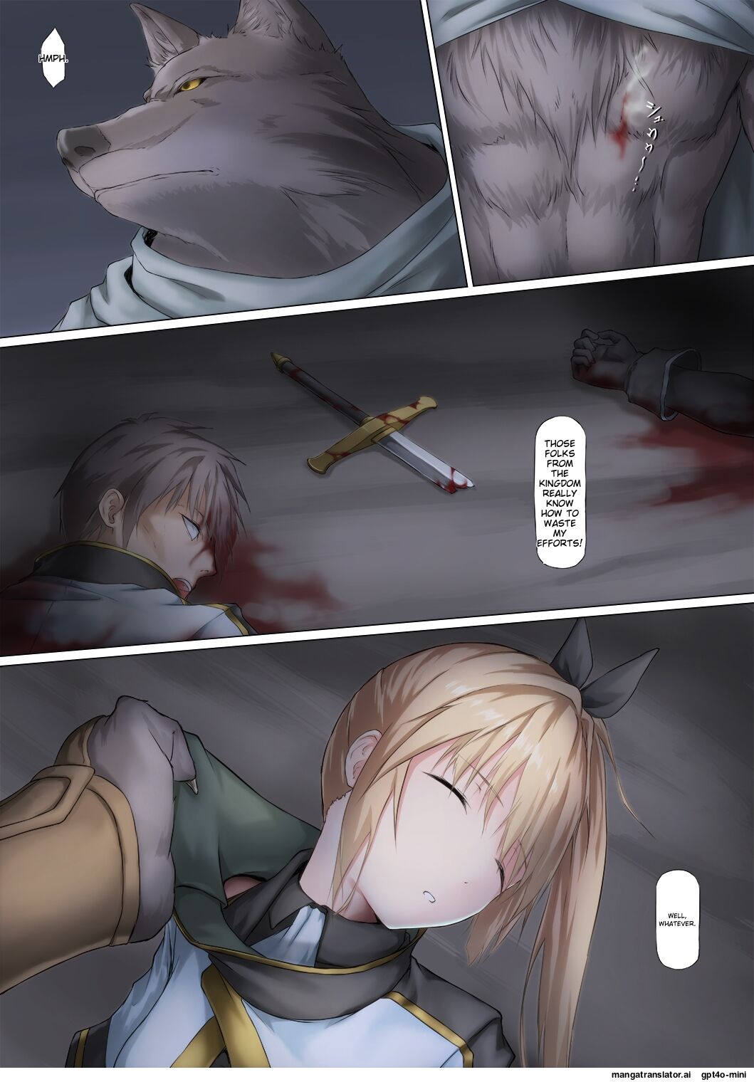 Juujin ni Torawareta Onna Kishi no Junan | Hardship of a Knightess who Fell Captive to Beastmen page 5 full