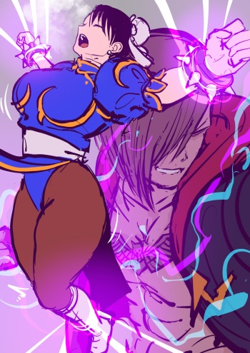 Chun-Li VS. ED cover